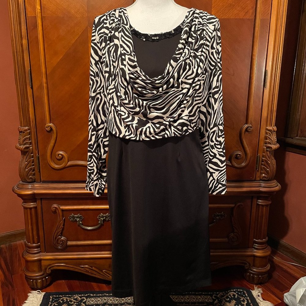 "BFA Classics" Cowl Neck Dress